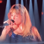 Horny Taylor Swift moaning and touching herself on stage